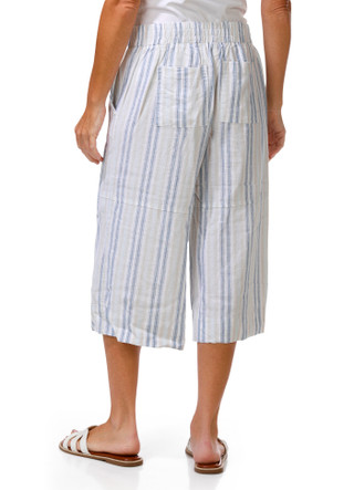 Thumbnail 2: Coral Bay Women's Yard Stripe Seam Front Capris 