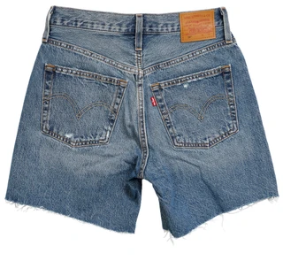 Thumbnail 2: Levi's Junior's 501 Mid Thigh Denim Shorts 