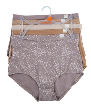Thumbnail 1: Warner's 5 Pc Cotton Tailored Brief Panties 