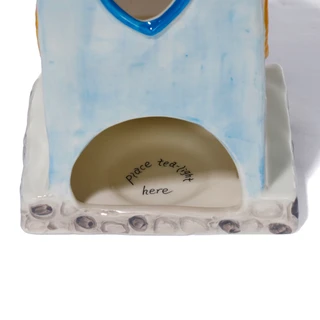 Thumbnail 6: BLUE SKY Salty Bubbles Pet Spaw Ceramic Candle House 