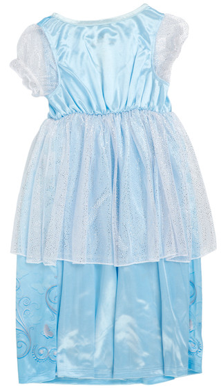 Thumbnail 2: Disney Princess Little Girl's Cinderella Long Dress 