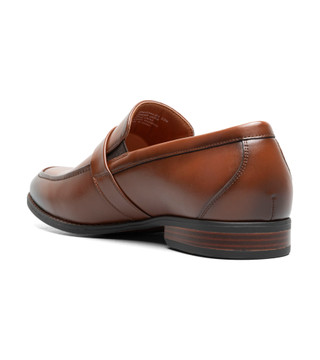 Thumbnail 5: Stacy Adams Men's Noble Moc Toe Metal Bit Slip On Dress Shoes 