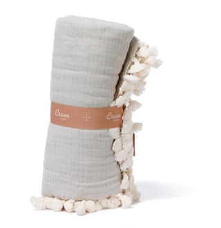 Thumbnail 2: CRANE BABY Baby Muslin Blanket 