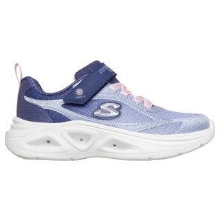 Thumbnail 5: Skechers Girls Sola Glow 2.0 Dazzle Steps Sneakers 