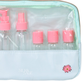 Thumbnail 2: Silk & Sage 11 Pc Travel Bottle Set 