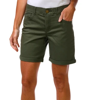 Thumbnail 1: Democracy Women's Ab-Tech Mid Rise Roll Cuff Shorts 