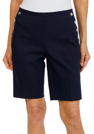 Thumbnail 1: Zac & Rachel Petite Pull-On Sailor Shorts 