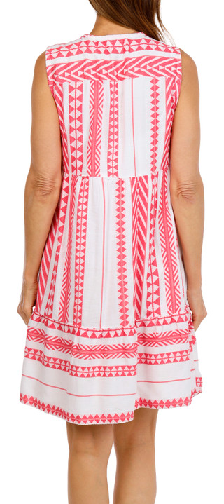 Thumbnail 4: Dash Women's Sleeveless Directional Stripe Dress 