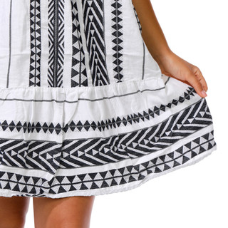 Thumbnail 3: Dash Women's Sleeveless Directional Stripe Dress 