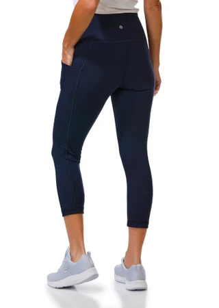 Thumbnail 2: 90 Degree Women's Active 2 Pk Capri Leggings 