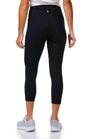 Thumbnail 3: 90 Degree Women's Active 2 Pk Capri Leggings 