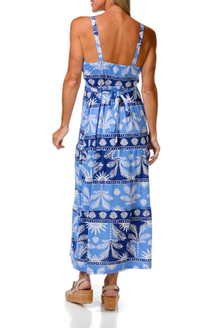 Thumbnail 3: HARLOW & ROSE Women's Sleeveless Maxi Dress 