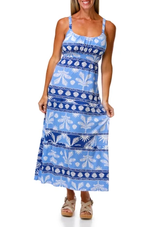 Thumbnail 1: HARLOW & ROSE Women's Sleeveless Maxi Dress 