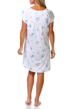 Thumbnail 2: Miss Elaine Women's Short Sleeve Sleep Dress 
