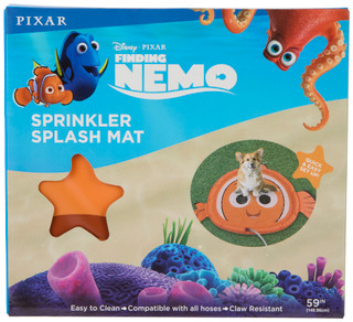 Thumbnail 1: Disney 59 in Finding Nemo Sprinkler Splash Mat for Dogs 
