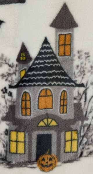 Thumbnail 2: Spellbound Studio 50x70 Halloween Plush Throw Blanket 