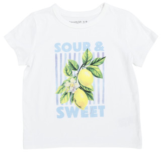 Thumbnail 1: Abercrombie & Fitch Girl's Short Sleeve Sour & Sweet Tee 
