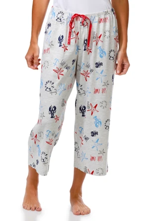 Thumbnail 1: Hue Women's Smooth Sailing Pajama Capris 