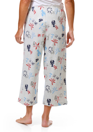 Thumbnail 6: Hue Women's Smooth Sailing Pajama Capris 