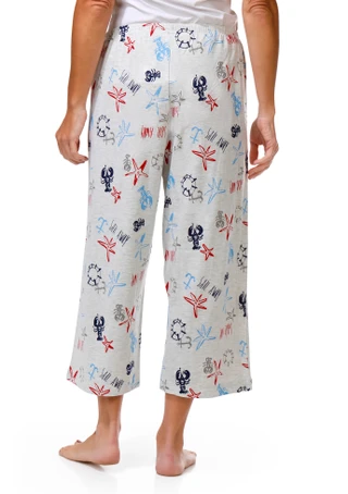 Thumbnail 3: Hue Women's Smooth Sailing Pajama Capris 