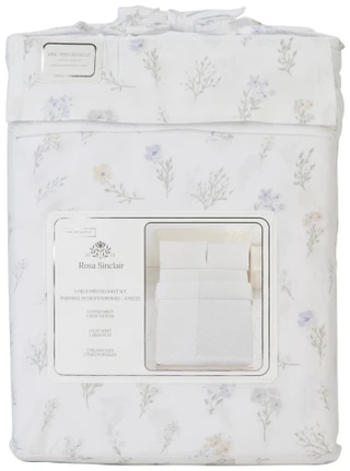 Thumbnail 1: Rosa Sinclair 4 Pc Printed Sheet Set 