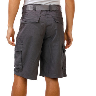 Thumbnail 2: Aeropostale Men's Ripstop Belted Cargo Shorts 