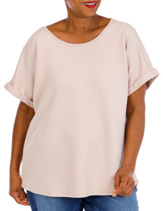 Thumbnail 1: Fair Haven Women's Plus Solid Top 