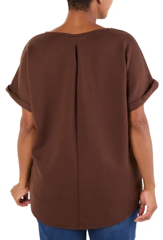 Thumbnail 2: Fair Haven Women's Plus Solid Top 