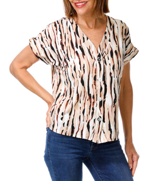 Thumbnail 1: Ava & Grace Women's Button Down Sequins Top  