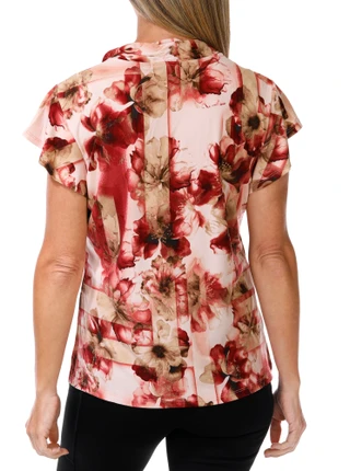 Thumbnail 2: ADRIENNE VITTADINI Women's Floral Print Top  