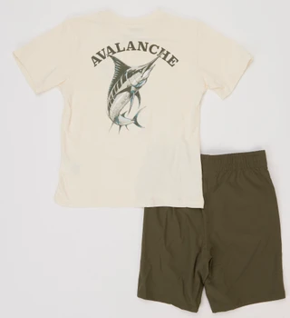 Thumbnail 2: AVALANCHE Boys 2 Pc Shorts Set  