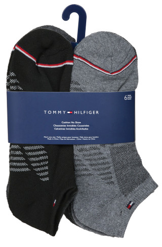 Thumbnail 1: Tommy Hilfiger Men's 6 Pk Cushion No Show Socks  