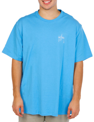Thumbnail 2: Guy Harvey Men's Outdoor Fishing Tee  