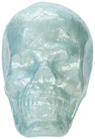 Thumbnail 1: Magical Season 7 in Handmade Capiz Skull Halloween Decor  