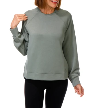 Thumbnail 1: Skechers Women's Skech Luxe Elevate Crew Neck Sweatshirt 