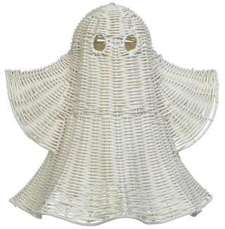 Thumbnail 1: Magical Season 16 in Handmade Woven Wicker Halloween Ghost Decor 