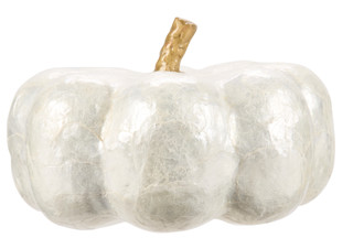Thumbnail 1: Autumn Grove 11 in Handmade Capiz Harvest Pumpkin Decor 
