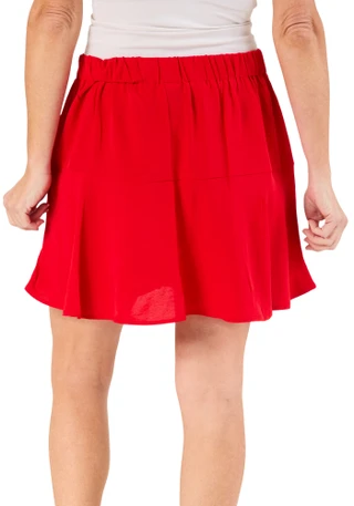 Thumbnail 3: Soho Women's Solid Casual Skort  