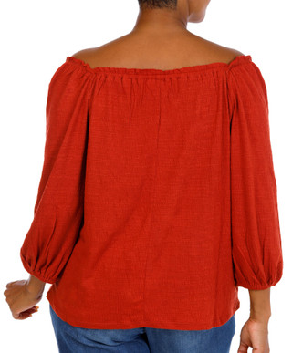 Thumbnail 2: MAX STUDIO Women's Plus Off Shoulder Top  