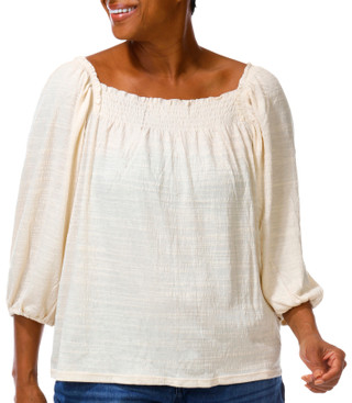 Thumbnail 1: MAX STUDIO Women's Plus Off Shoulder Top  
