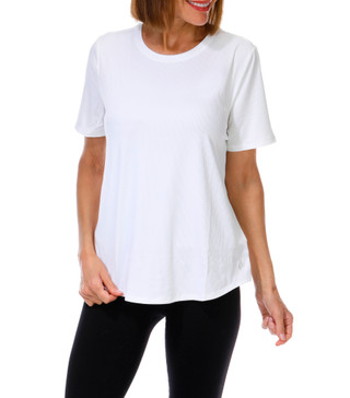 Thumbnail 1: Skechers Women's Active Ribbed Comfort Stretch Top 