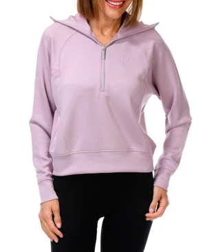 Thumbnail 1: Skechers Women's Cozy Luxe Everyday 1/4 Zip Long Sleeve Top 