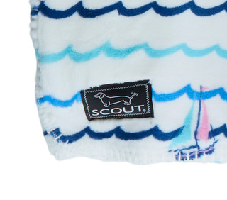 Thumbnail 4: SCOUT 50x70 Super Soft Sailboats at Sea Throw 