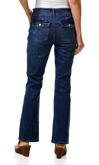 Thumbnail 2: RACHEL ROY Women's Mid Rise Bootcut Jeans  
