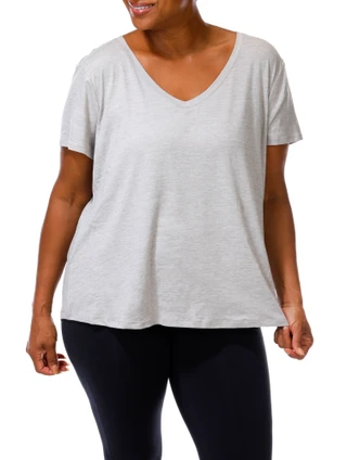 Thumbnail 1: Yogalicious Women's Plus Active Top  