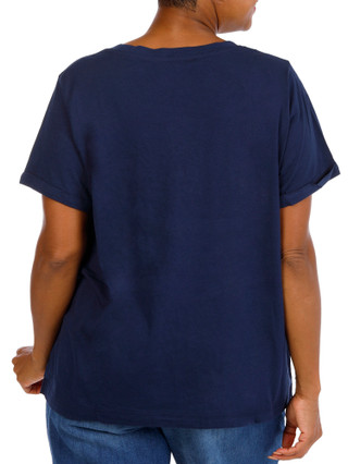 Thumbnail 2: Philosophy Women's Plus Embroidered Football Top  