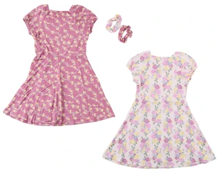 Thumbnail 2: Btween Little Girls 4 Pc Dress Set  