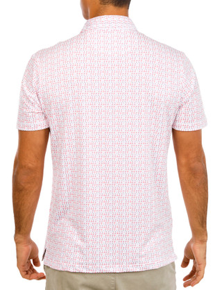 Thumbnail 2: Tailor Byrd Men's Print Performance Polo 
