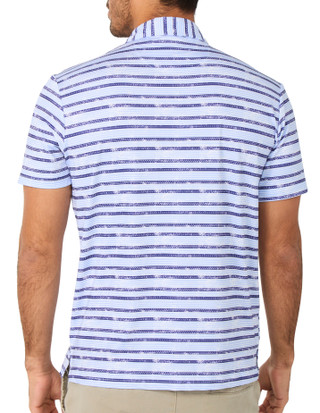 Thumbnail 4: Tailor Byrd Men's Short Sleeve Printed Performance Polo 