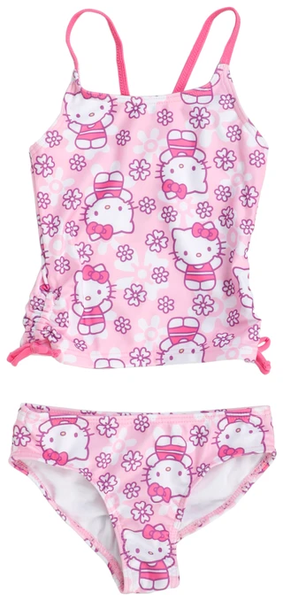Thumbnail 1: Hello Kitty Little Girl's 2 Pc Tankini Swim Set 
